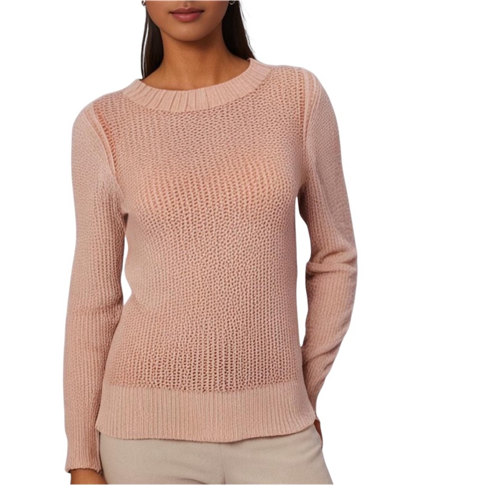 Sparrow Sweater Women XS Ribbed Bohemian Preppy Cottagecore Rustic